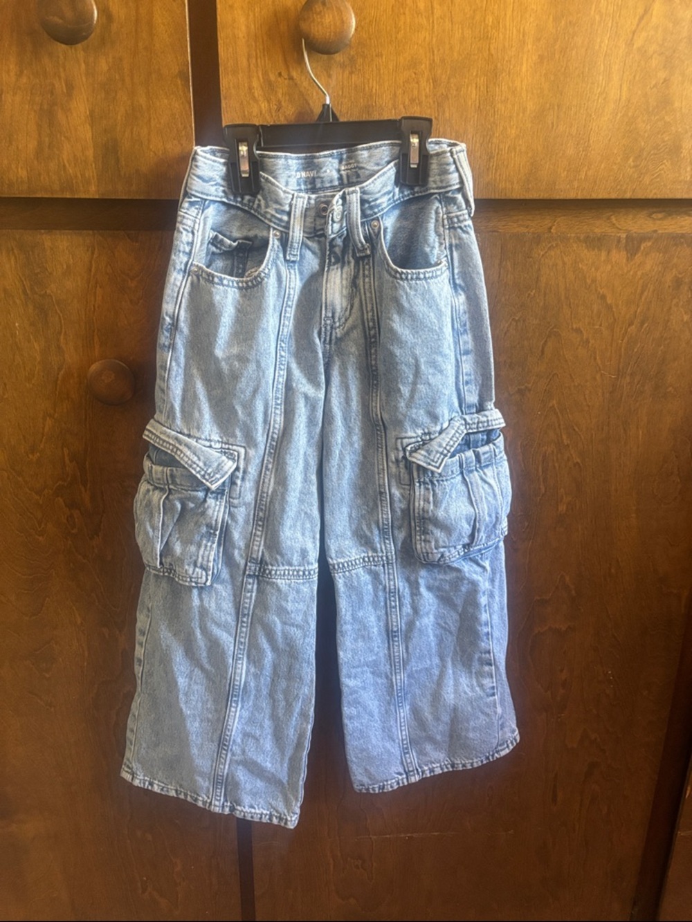 Old Navy Light Blue Baggy High-Rise Jeans